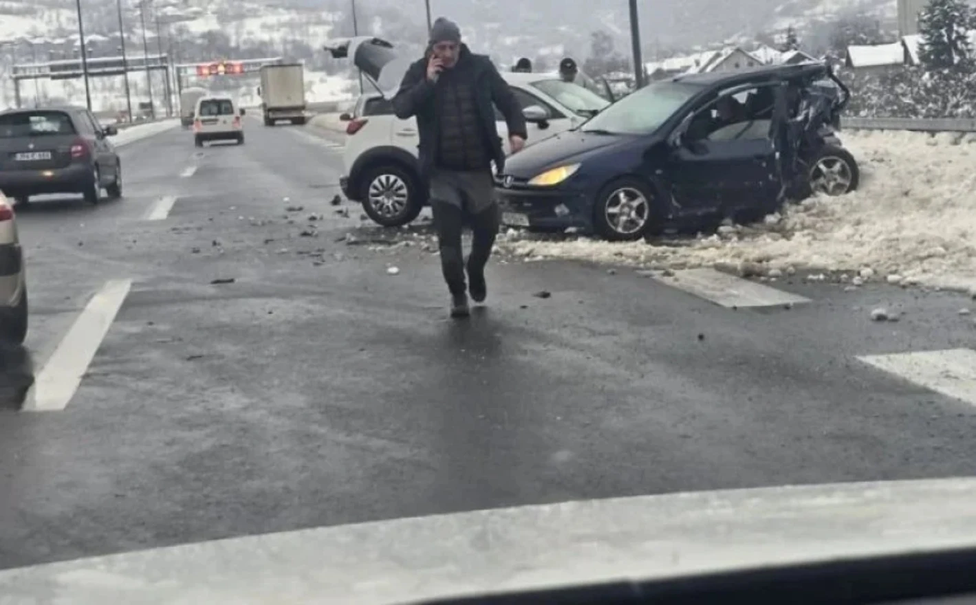 Jedna osoba ozlijeđena u nesreći na autocesti A1
