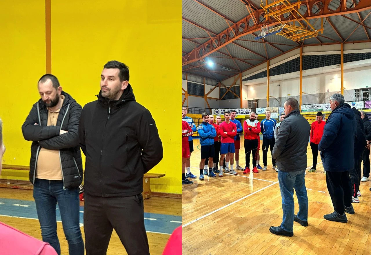 Hladna dvorana, velika ambicija: Rukometaši Veleža krenuli u pripreme za proljeće