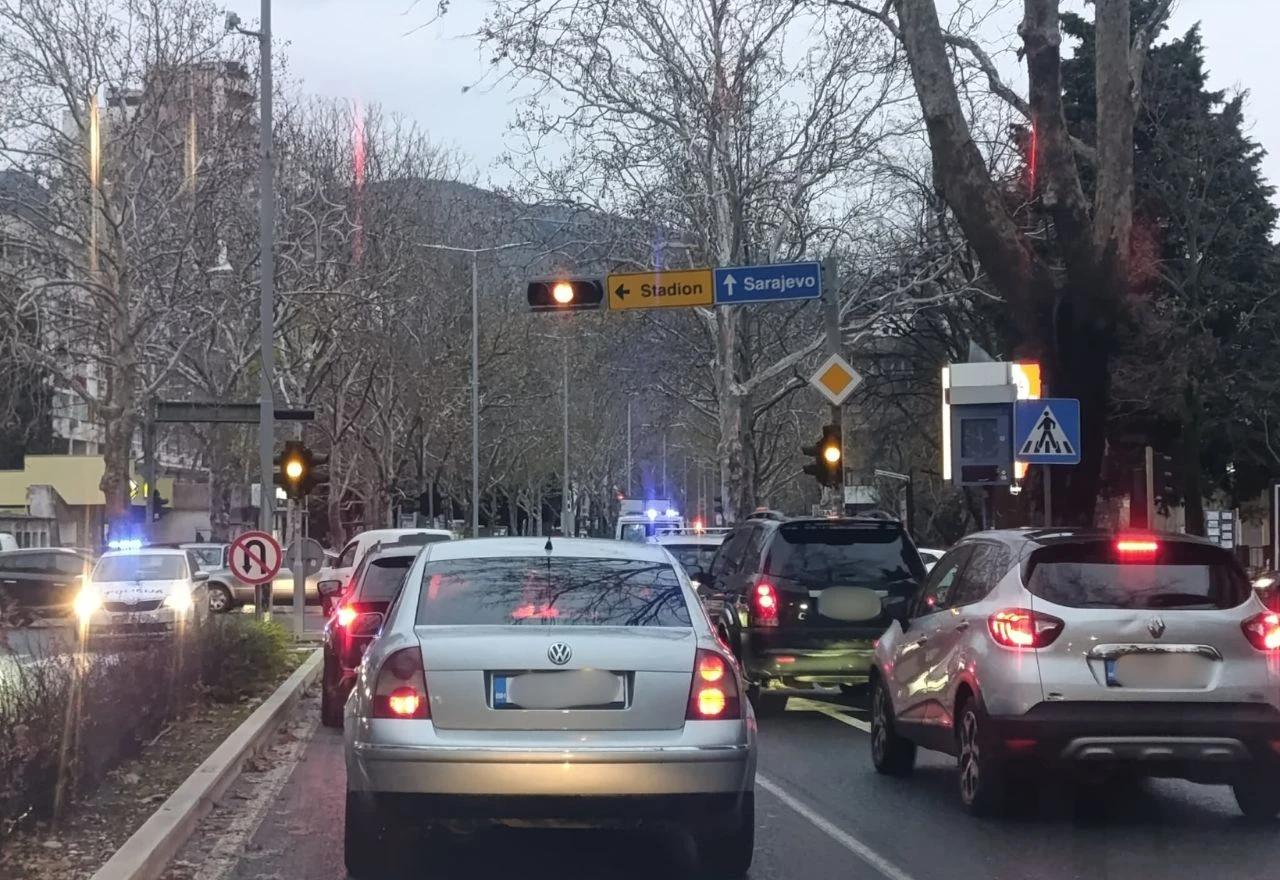 Sudar kod Projektanta u Mostaru