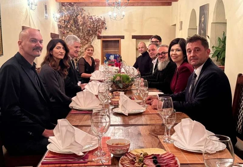Iguman manastira Žitomislić ugostio Buhač, Kordića, Čovića i izaslanstvo