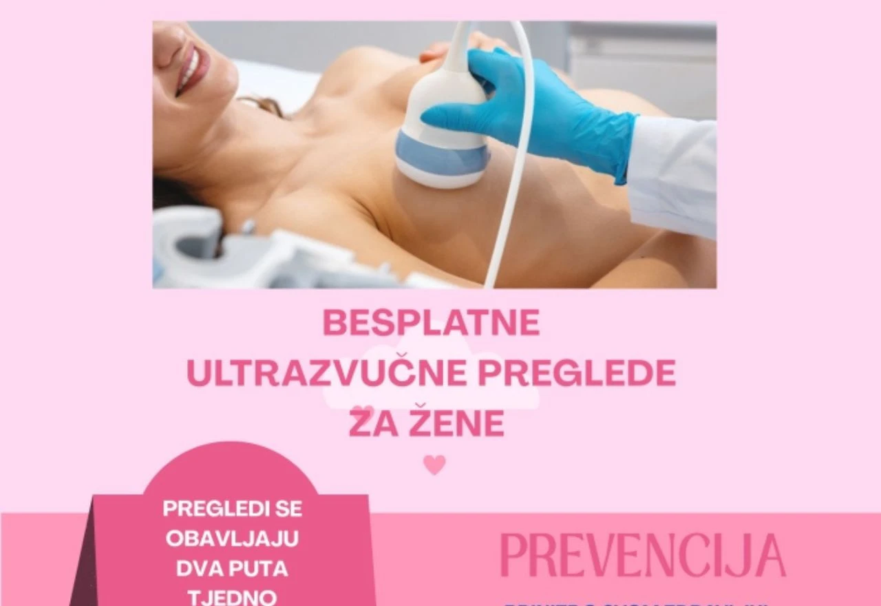 Besplatni ultrazvučni pregledi dojki za žene u ŽZH