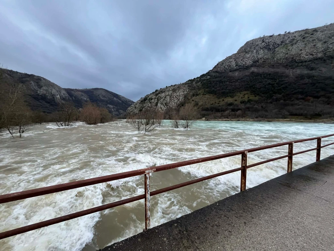Vodostaji Radobolje i Bune u opadanju, Trebižat i dalje visok