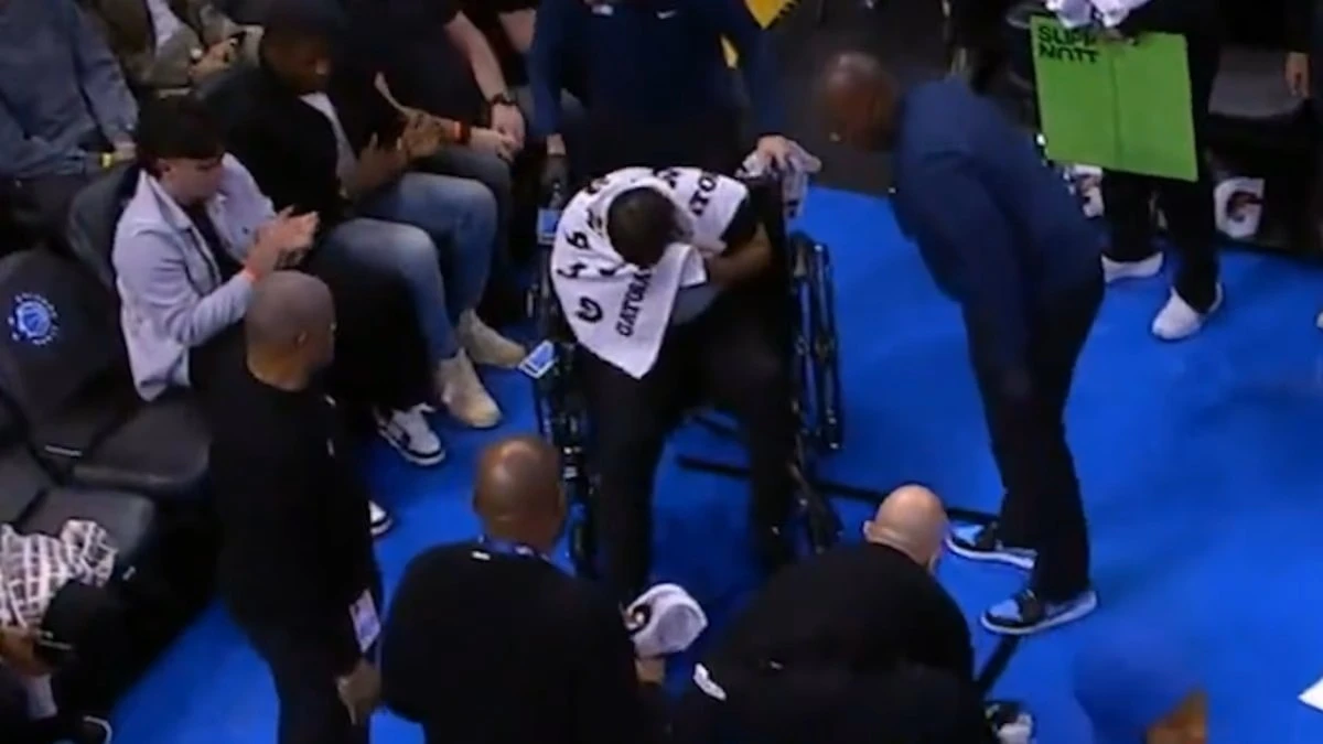 Sudac na NBA utakmici završio u invalidskim kolicima