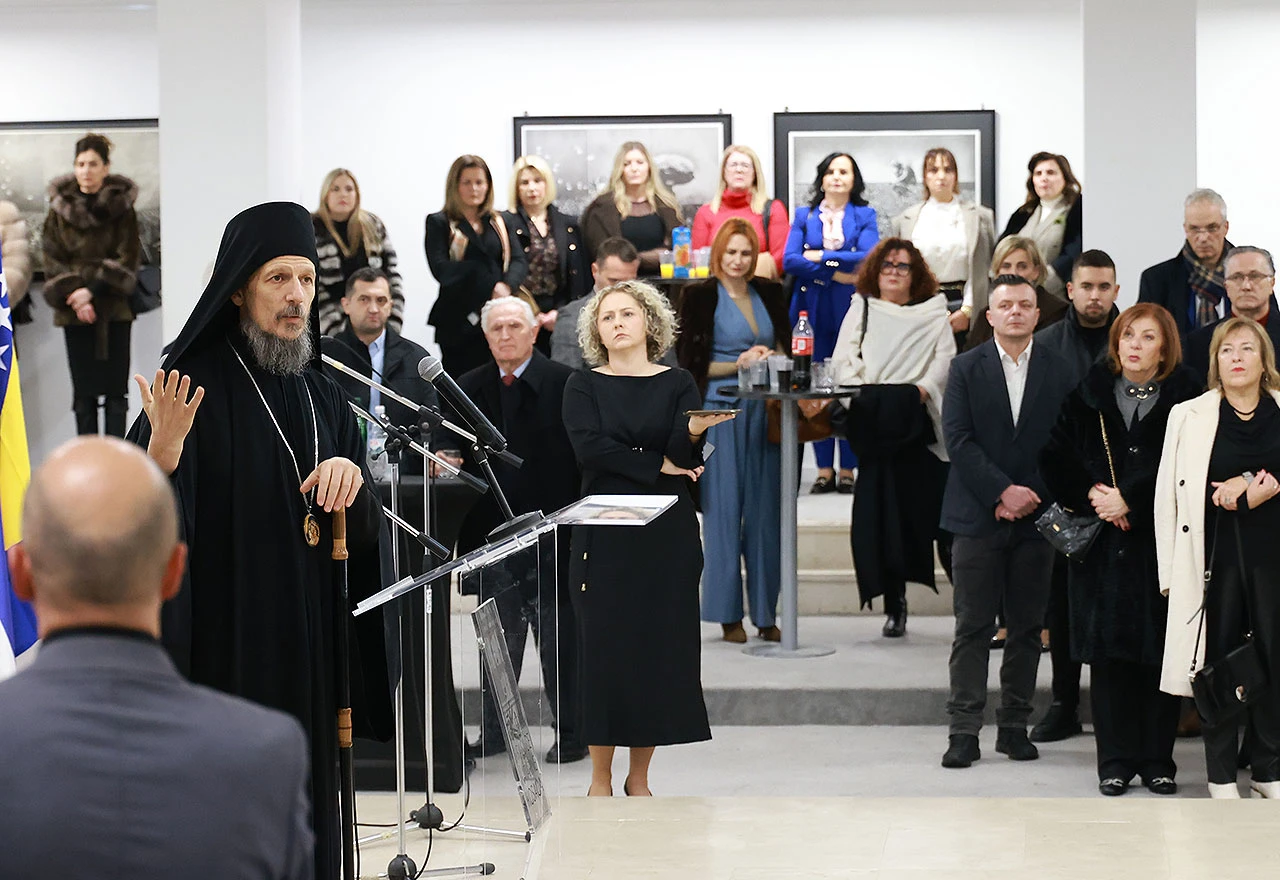 FOTO | Mostar u znaku pravoslavnog Božića: Koncert, prijem i večer ispunjena pjesmom i tradicijom