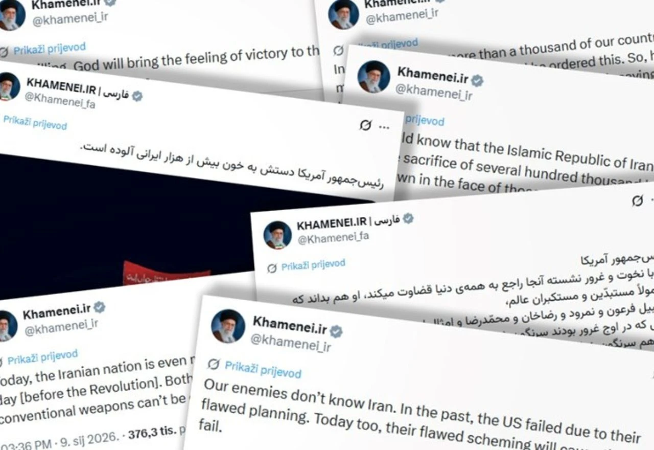 Iran bez interneta, a ajatolah i dalje objavljuje na društvenim mrežama