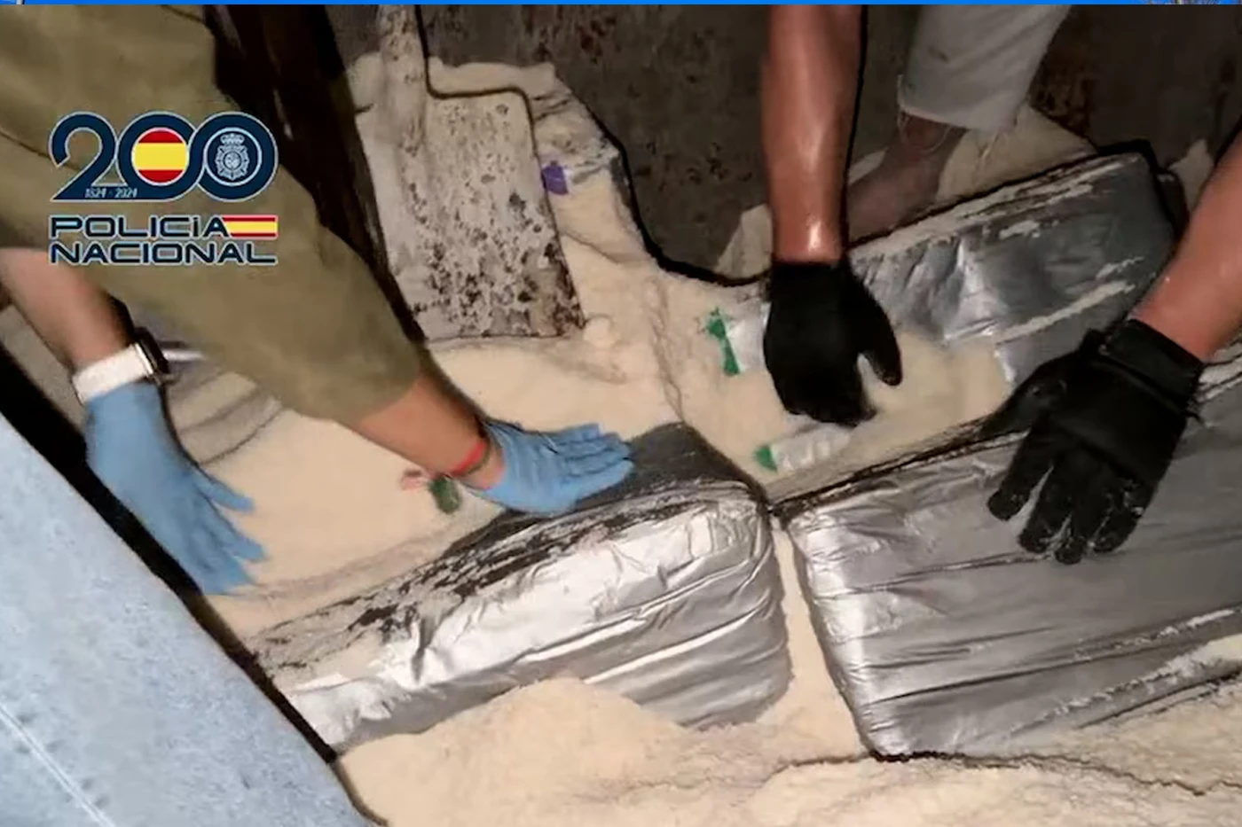 VIDEO | U pošiljkama soli, zaplijenjena najveća količina droge ikada