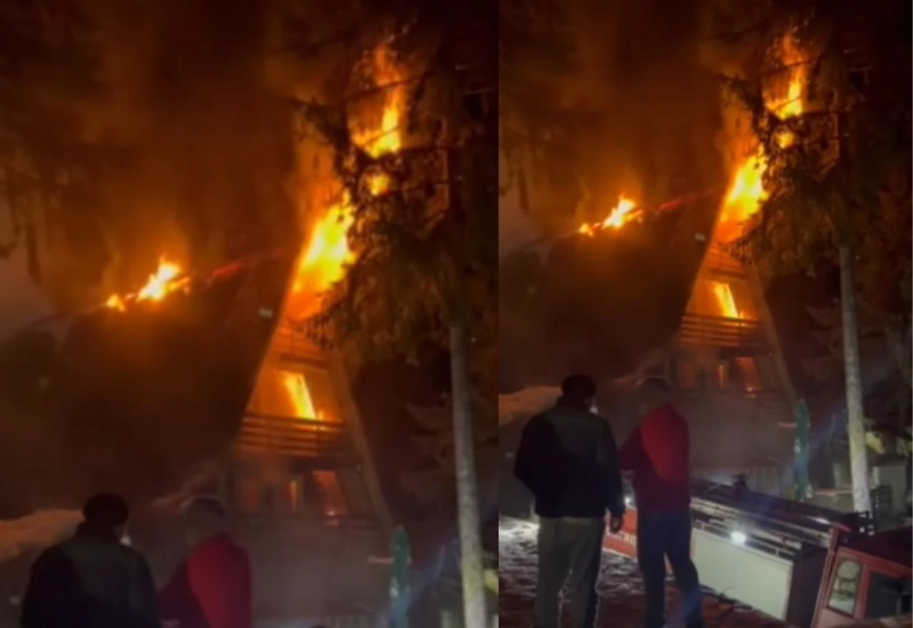 VIDEO | Na Vlašiću u potpunosti izgorjela vikendica