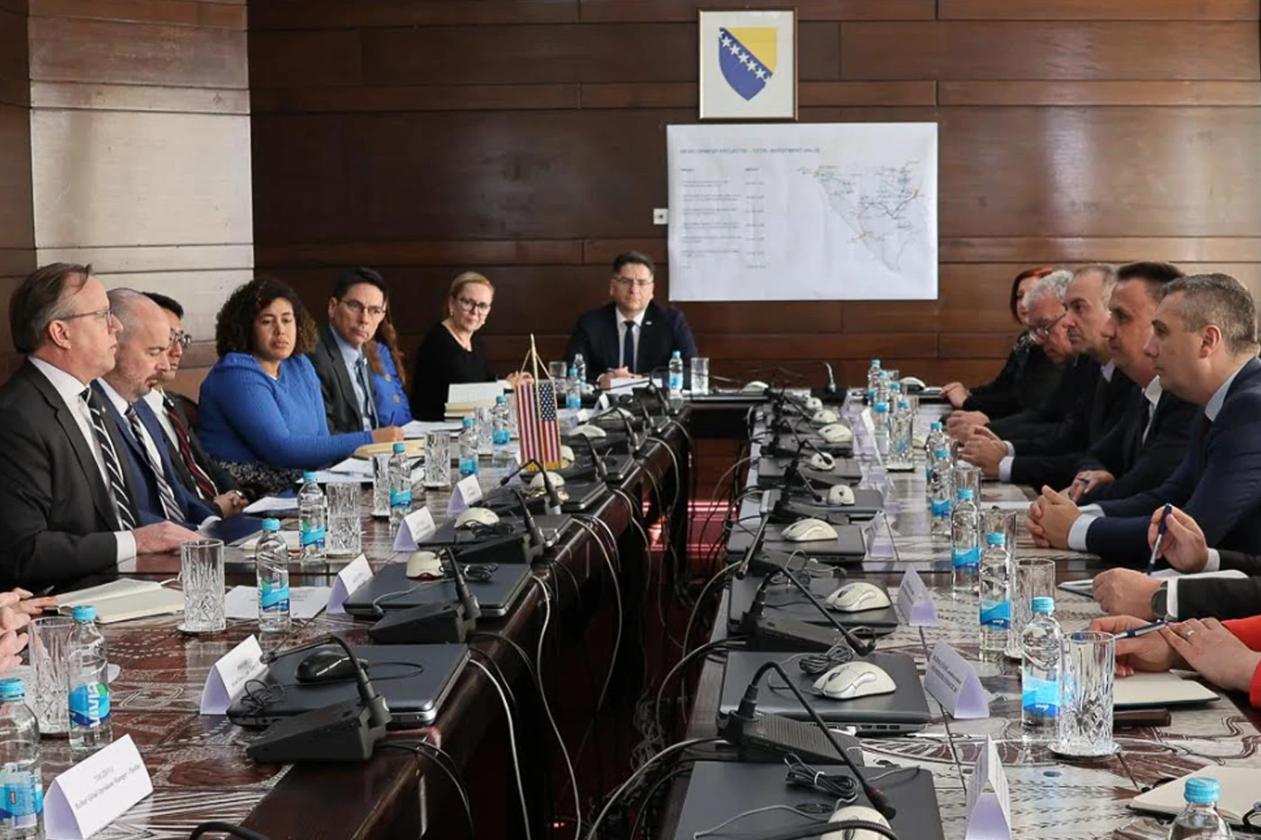 I Lakić i Dizdar razgovarali s Amerikancima o plinovodu