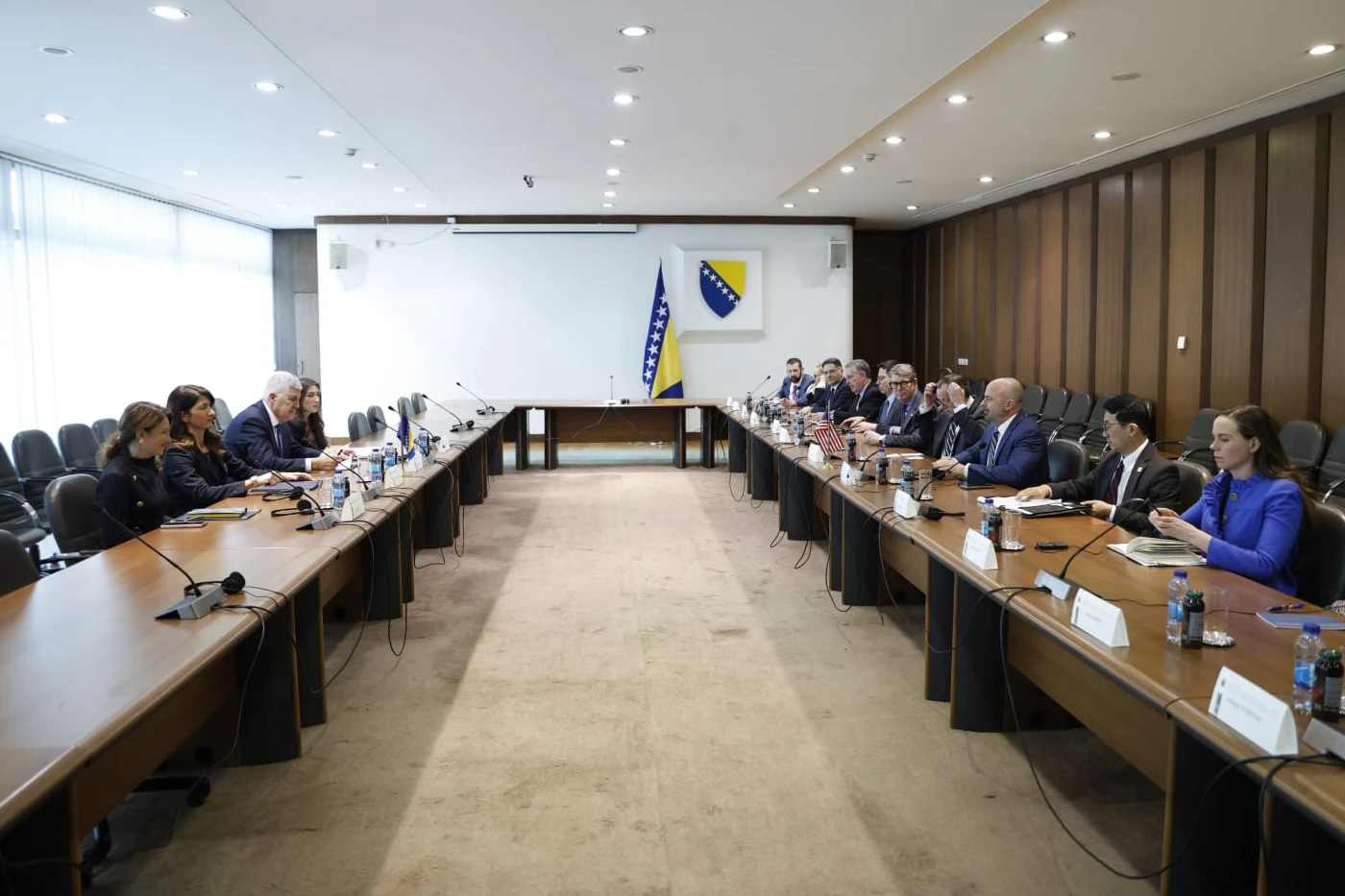 Filipović i Čović razgovarali s američkim gospodarskim izaslanstvom