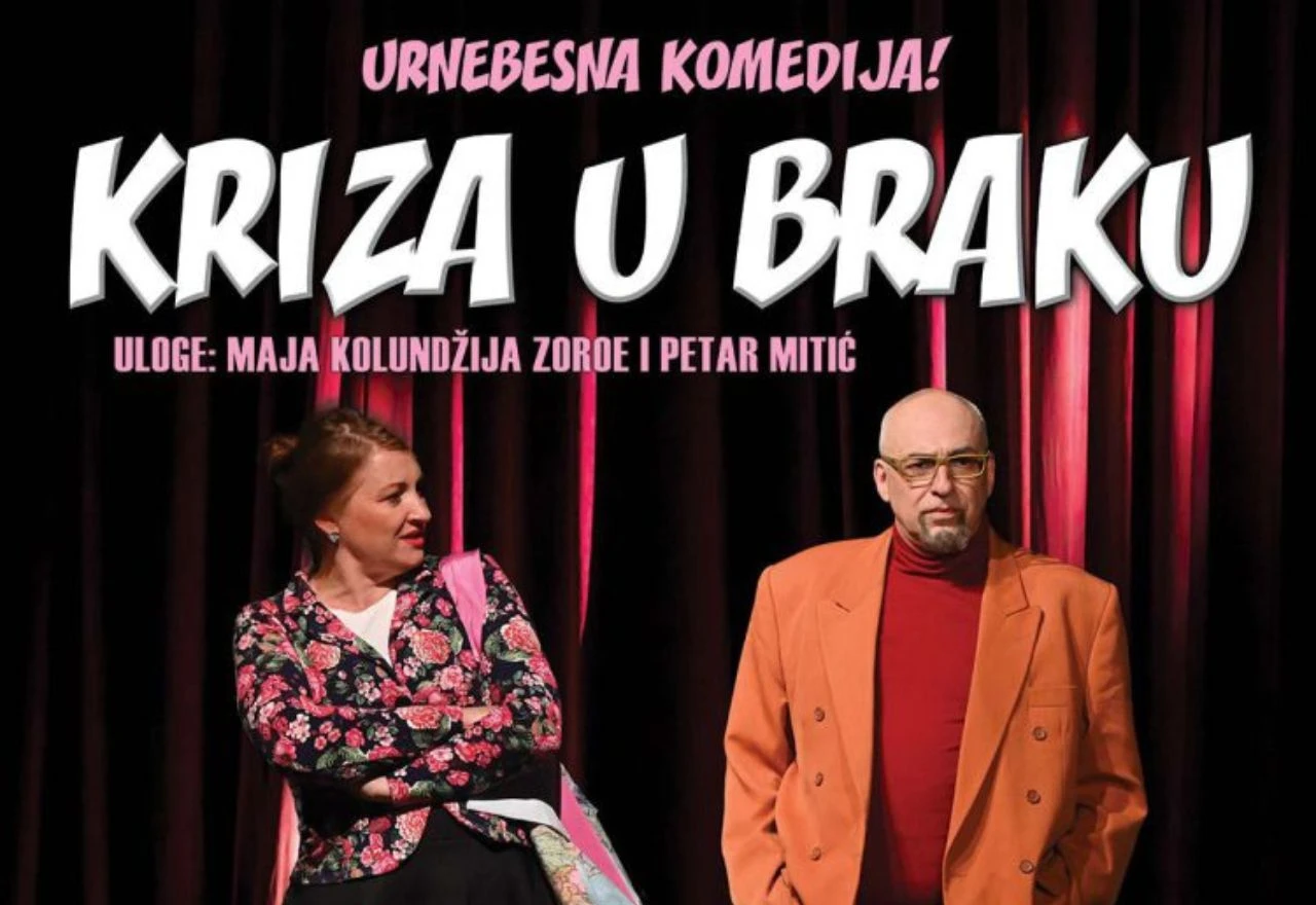 Komedija "Kriza u braku" stiže pred mostarsku publiku
