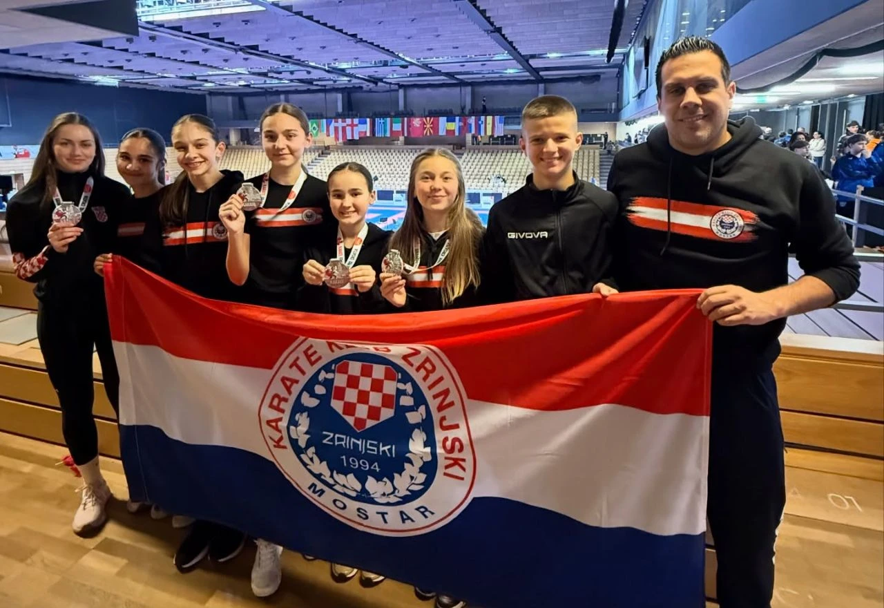 Karate klub Zrinjski donio četiri medalje s uglednog Grand Prixa Croatia