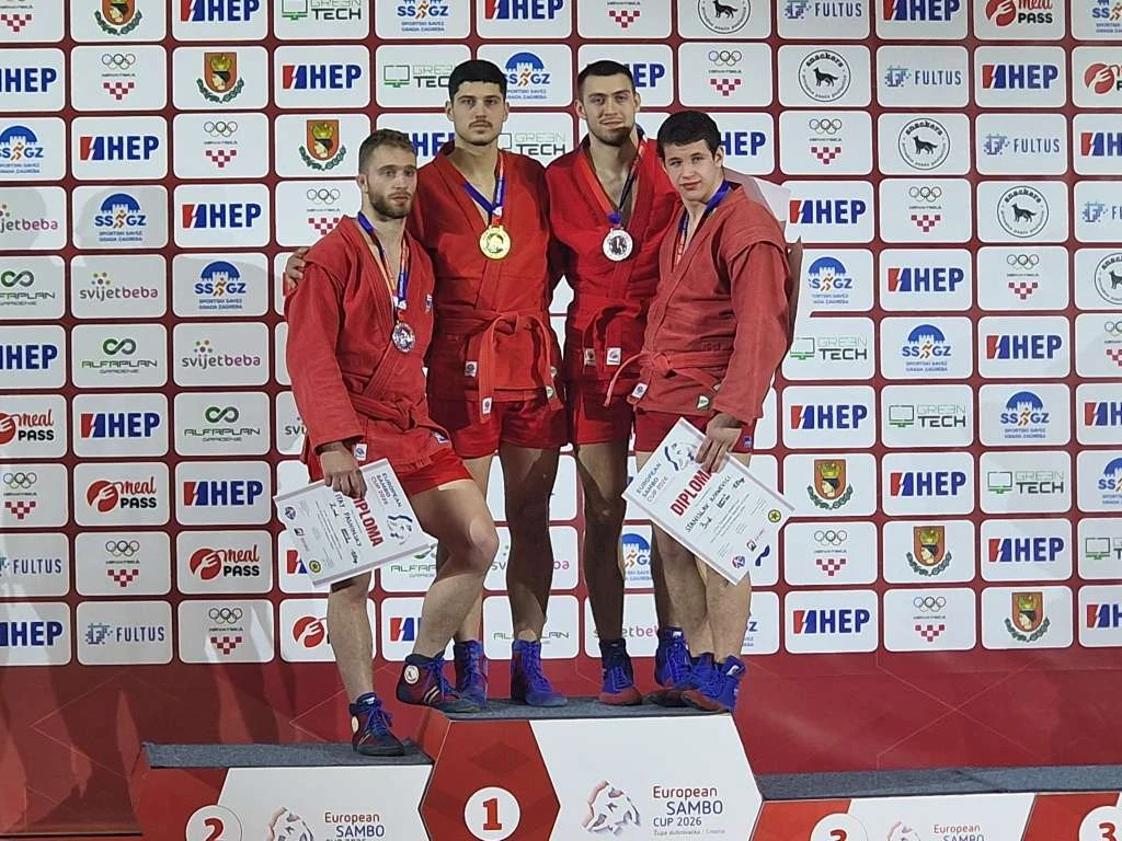 Srđan Ajvaz zlatni na Europskom sambo kupu i među elitom europskog samboa