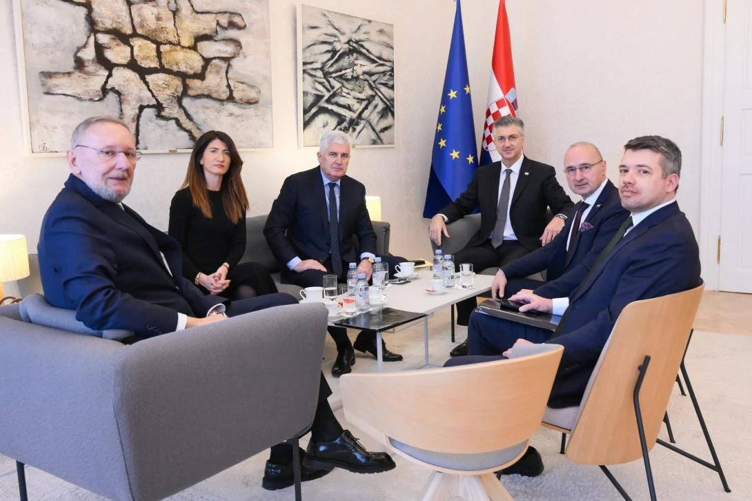 Sastali se Čović i Plenković, tri su najbitnije teme