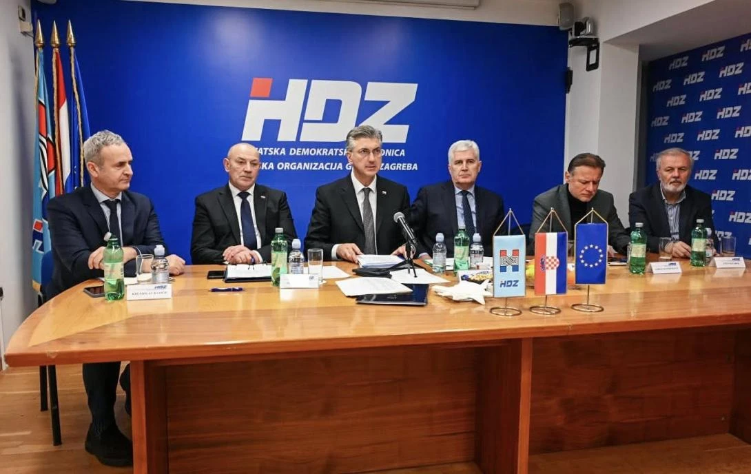 Na sjednici HDZ-a u Zagrebu razgovarano i o političkoj situaciji u BiH: U goste im stigao Čović