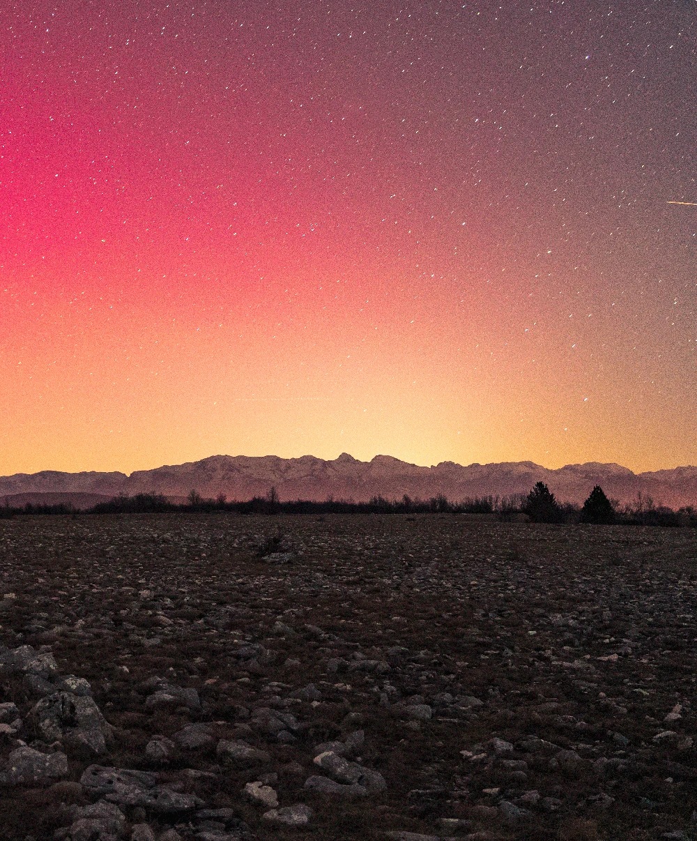 Snažna solarna oluja donijela auroru i iznad Mostara