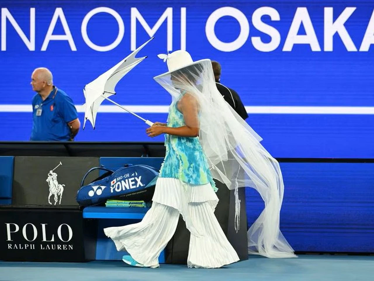 U posebno kreaciji Naomi Osaka izašla na teren