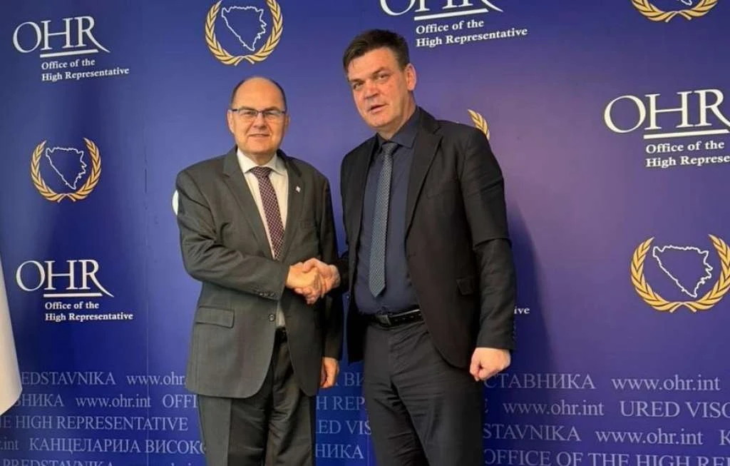 Christian Schmidt i Ilija Cvitanović razgovarali o izbornim tehnologijama