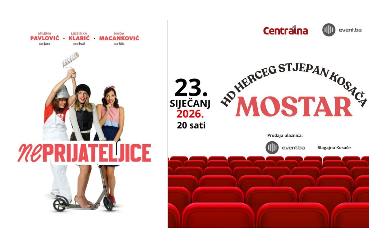 U petak pred mostarskom publikom urnebesna komedija "nePrijateljice"