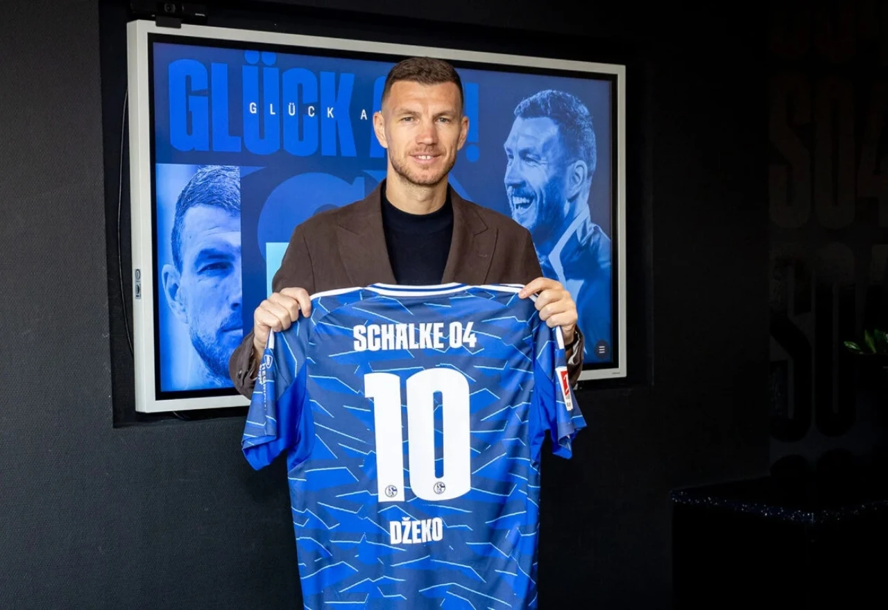 FOTO / VIDEO | Džeko predstavljen u Schalkeu