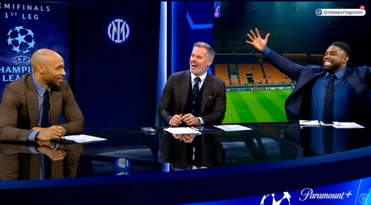 Thierry, Micah i Jamie su komentirali Ligu prvaka, a onda se javila mama Paula Carragher