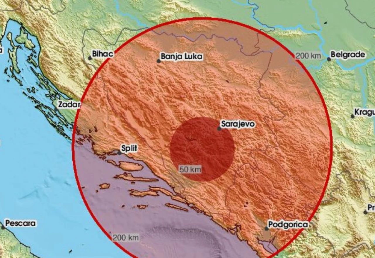 Još jedan zemljotres se osjetio u Mostaru