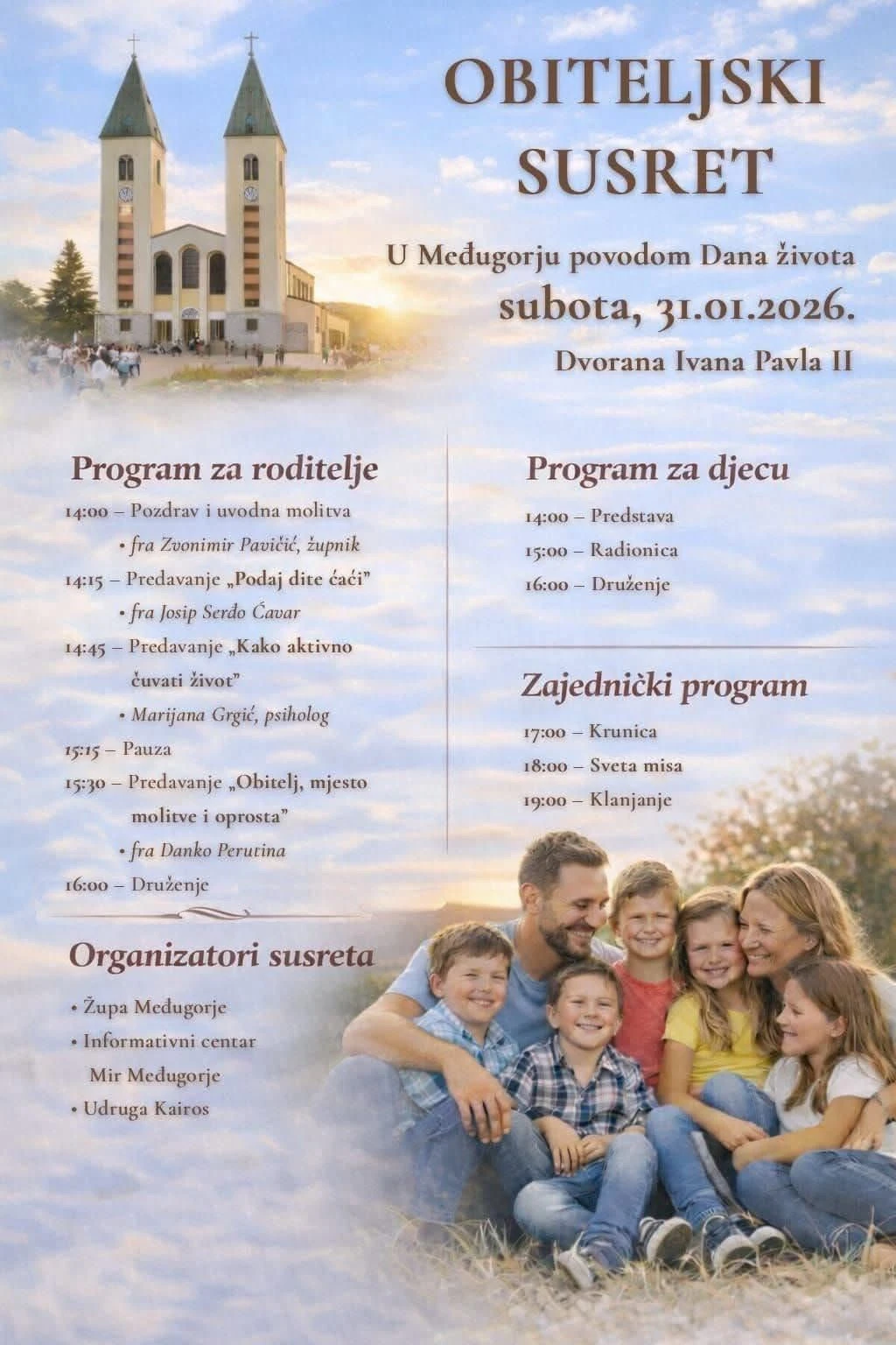 Obiteljski susret povodom Dana života