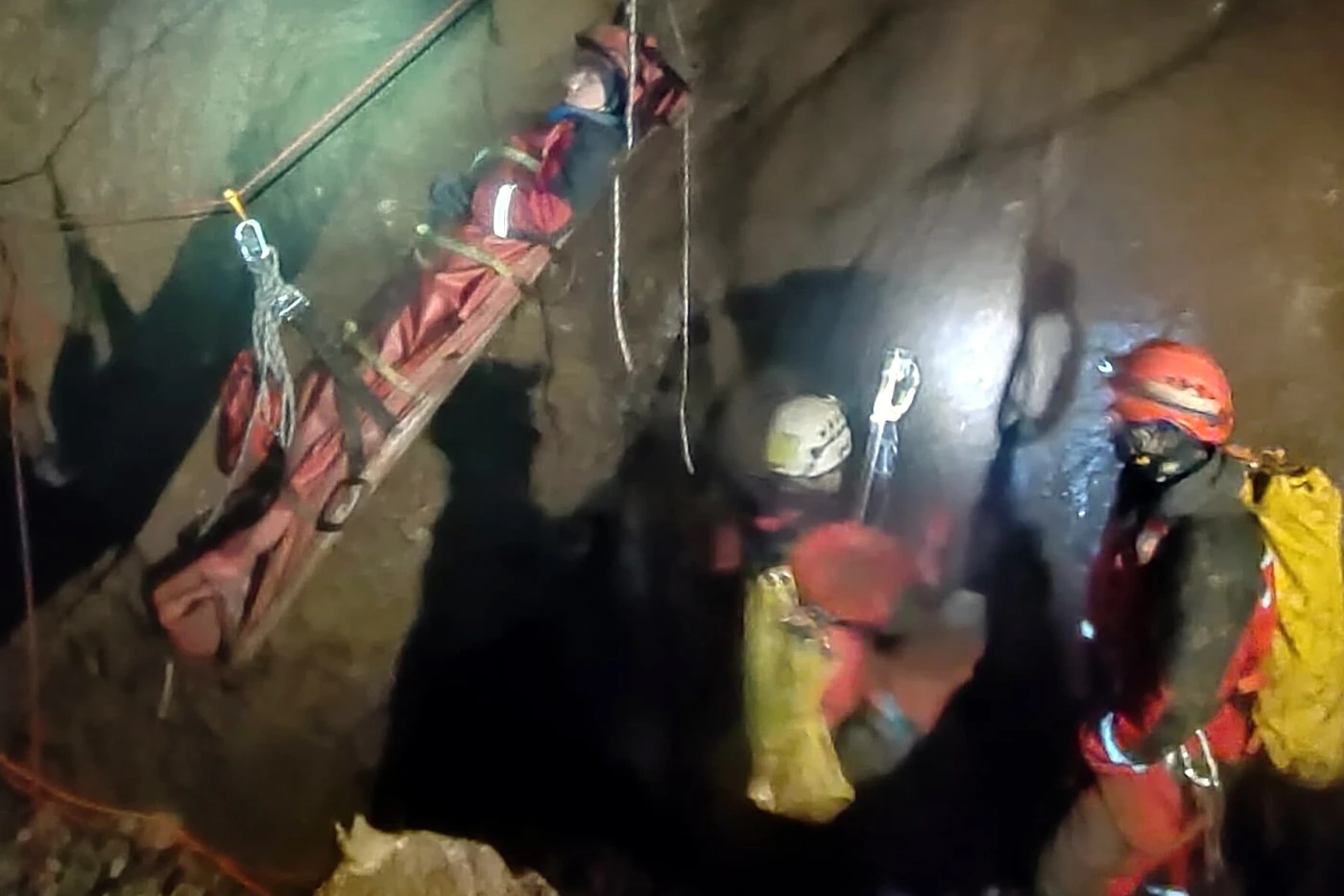 Vježba speleospašavanja