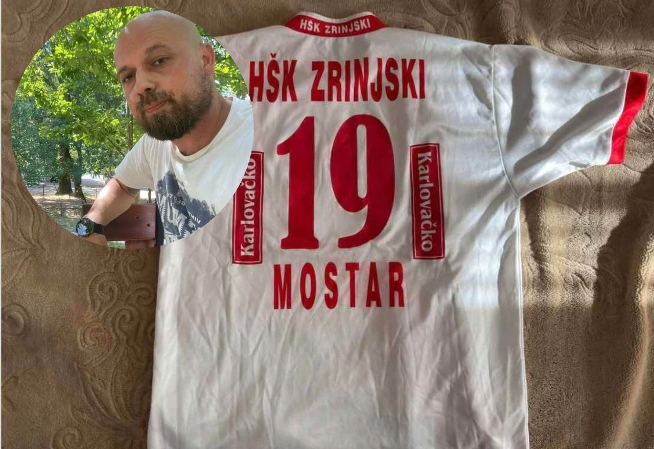 Mostarci pomažu Sanji: Dres iz povijesne sezone Zrinjskog na aukciji