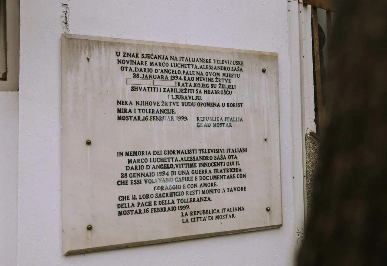 32. obljetnica pogibije talijanskih novinara u Mostaru