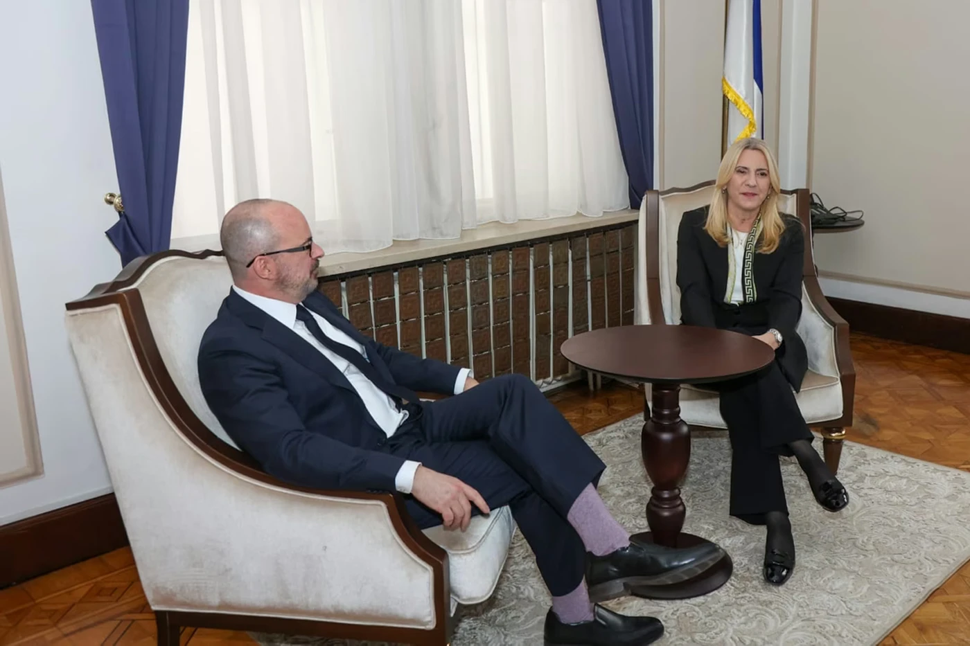Cvijanović s Ginkelom razgovarala o Južnoj interkonekciji