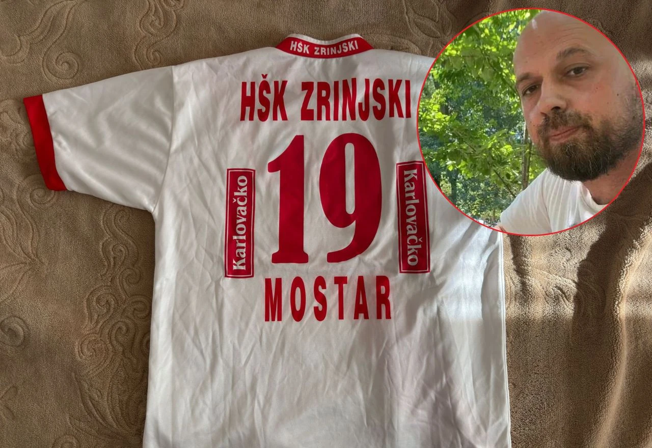 Mostarac prodao kultni dres Zrinjskog kako bi pomogao prijatelju: "Bit će dresova, ali život je život"
