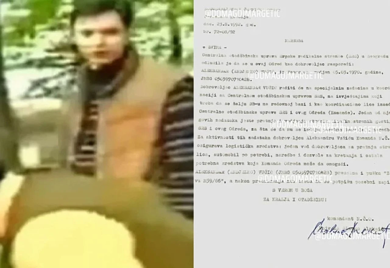 Margetić objavio novi dokument o navodnoj ulozi Vučića u “Sarajevo safariju”