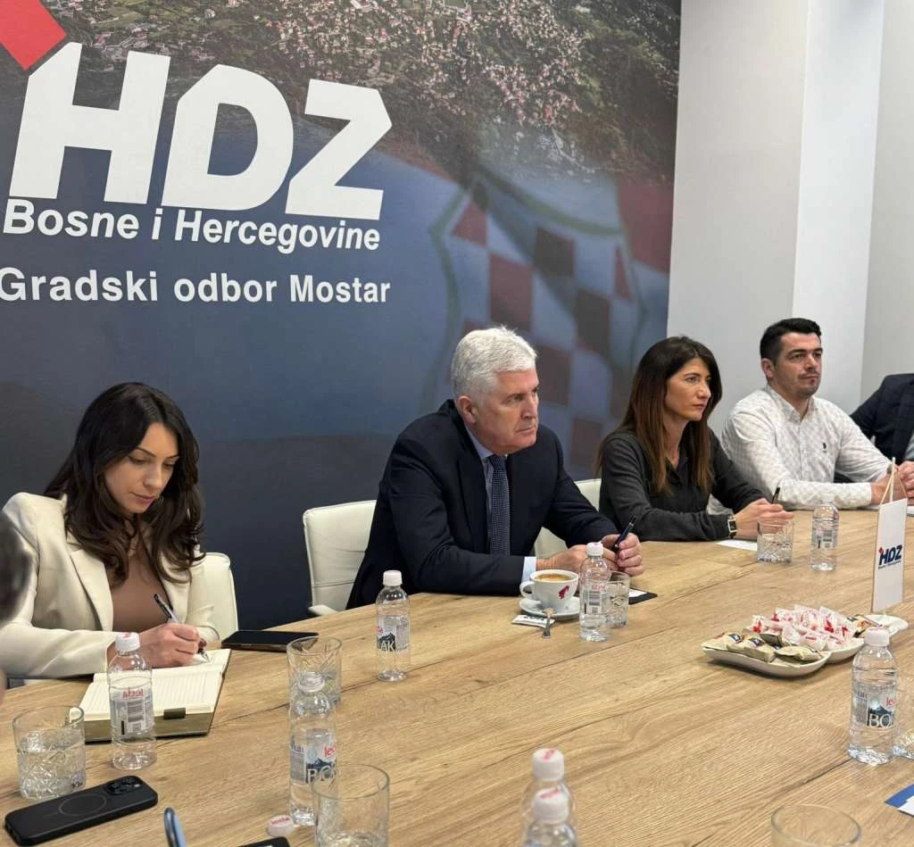 Čović na sjednici GO HDZ-a BiH Mostar: Razvojni projekti ostaju prioritet