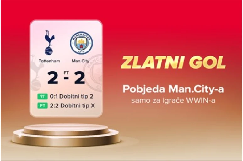 Kroz promociju Zlatni gol, WWIN je isplatio 1,6 milijuna KM: gubitni tiketi postali dobitni!