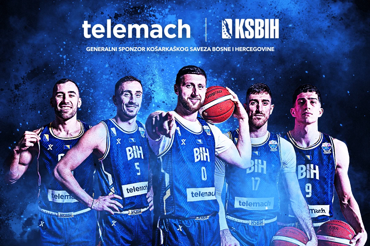 KSBiH i Telemach BH nastavljaju graditi povijesne pobjede bh. košarke