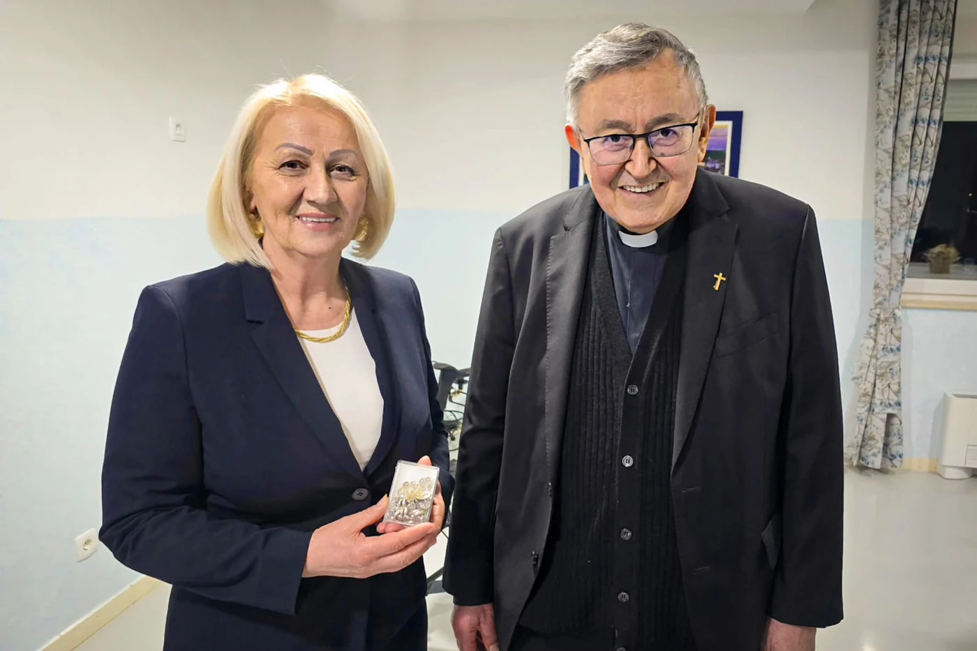 Krišto posjetila kardinala Puljića