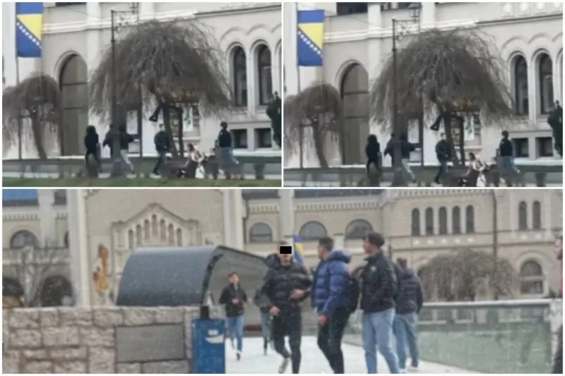 Sukob navijača u središtu Sarajeva, ozlijeđene najmanje dvije osobe