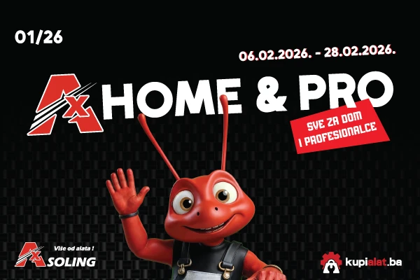 Novi Ax HOME & PRO 01/26 - Sve za dom i profesionalce ! ! !
