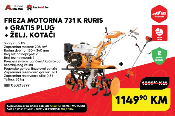 FREZA MOTORNA 731 K RURIS