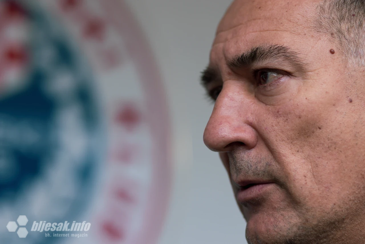 Trener HŠK Zrinjski Igor Štimac