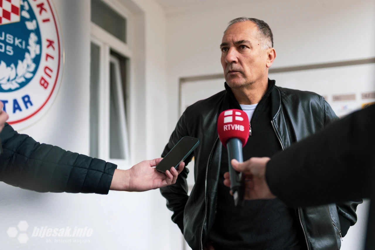 Trener HŠK Zrinjski Igor Štimac