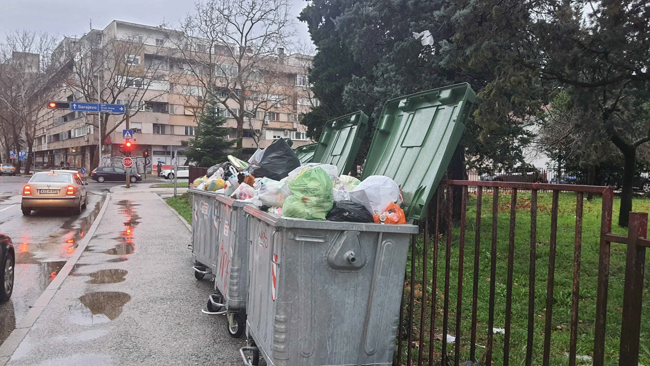 smeće u Mostaru