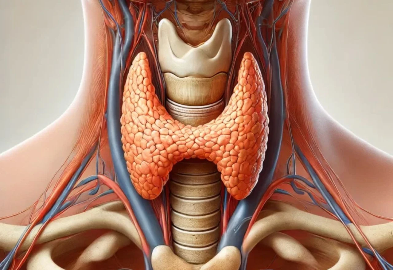 Anatomski prikaz štitnjače