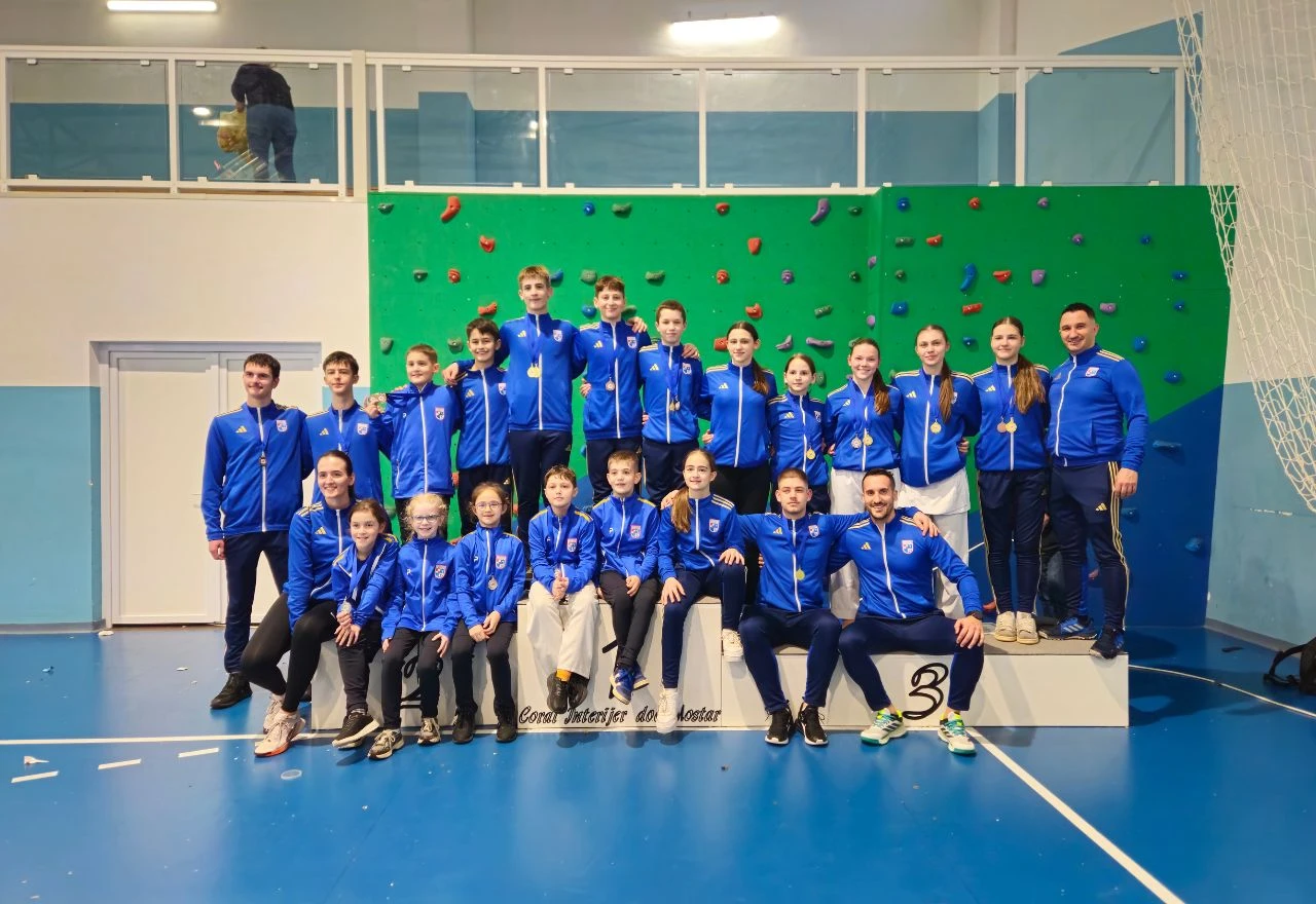 Karate klub Široki Brijeg najuspješniji klub na 1. Kolu Lige Hercegovine