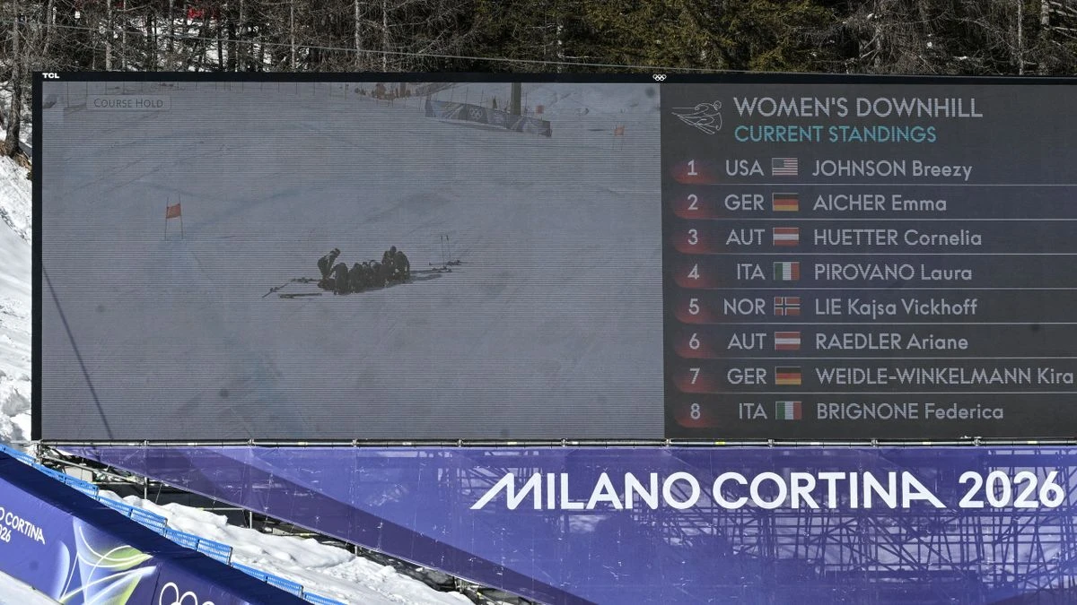Vonn nažalost pala, velika priča bez happy enda