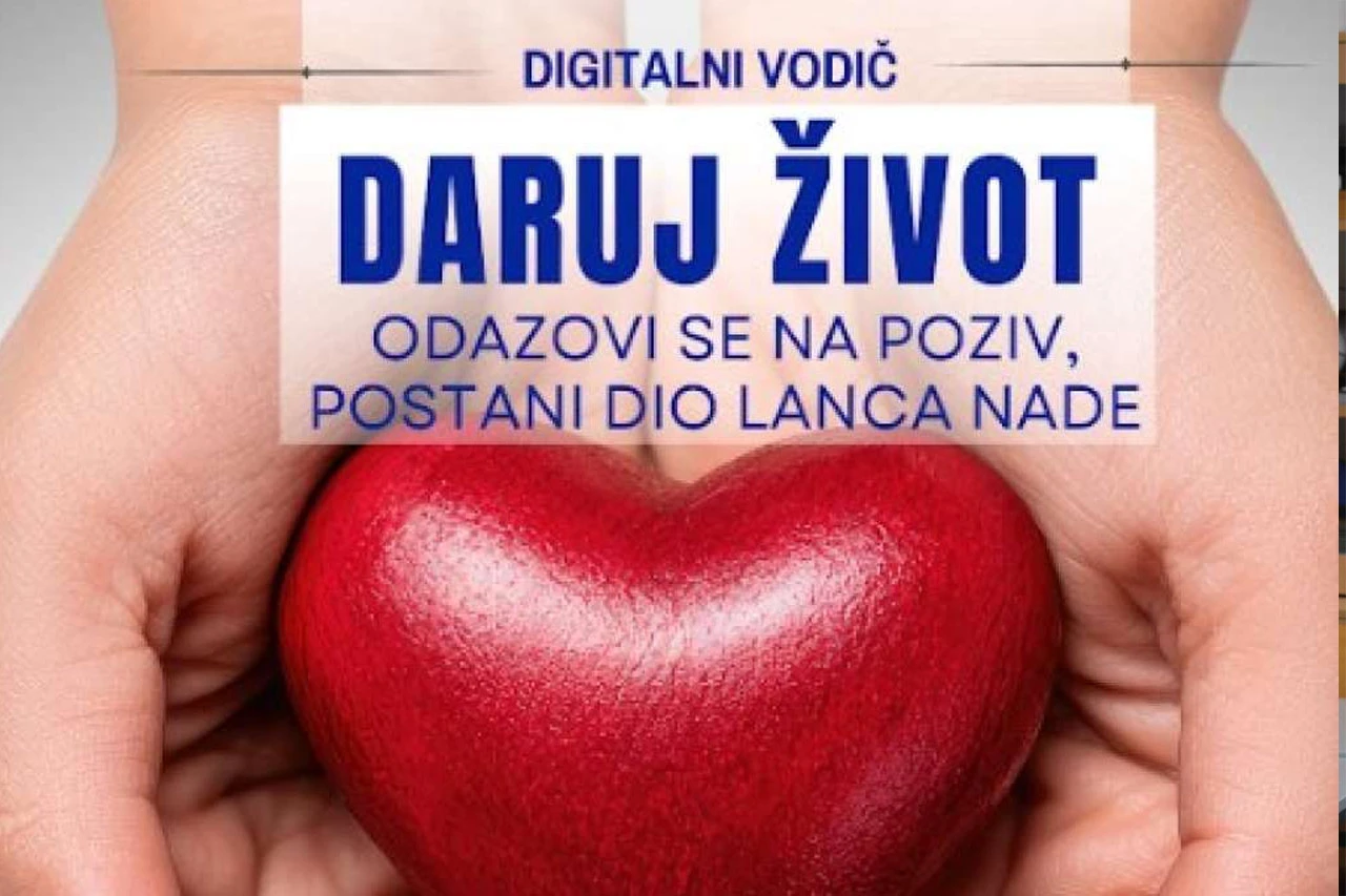 Digitalni vodič "Daruj život" - Od osobne borbe do sustabne nade za pacijente u FBiH