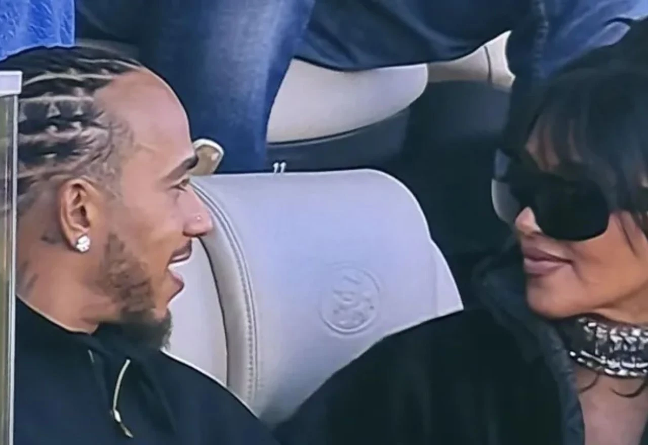 Potvrda romanse? Kim Kardashian i Lewis Hamilton viđeni zajedno na Super Bowlu
