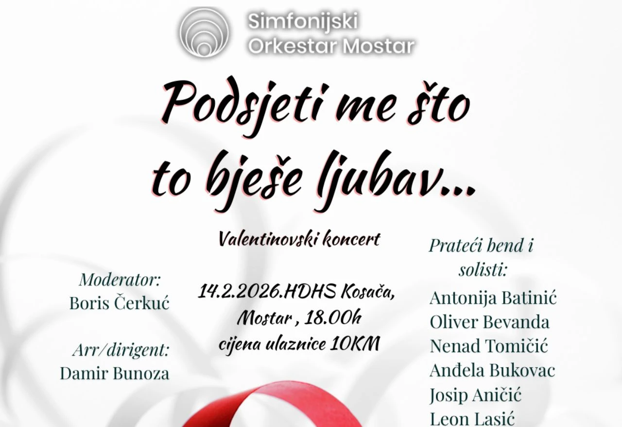 Press konferencija Simfonijskog orkestra u Mostaru