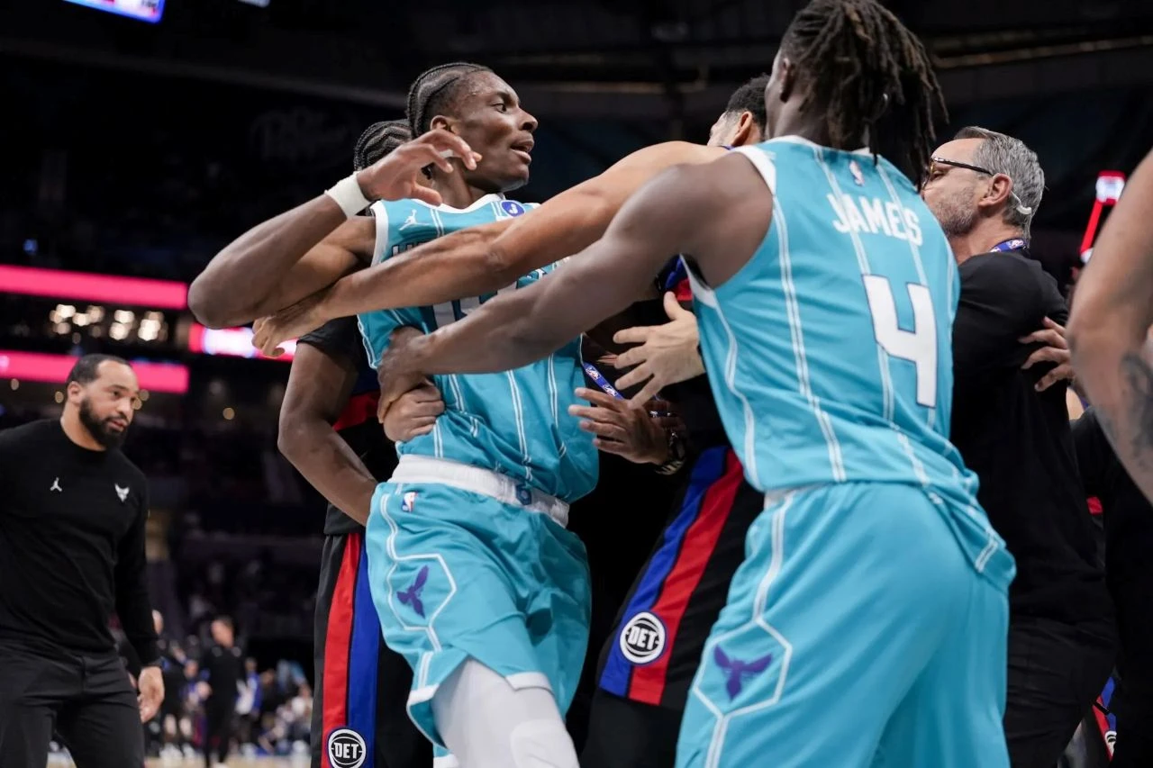 Pistonsi u tučnjavi s Hornetsima podsjetili na neka stara vremena