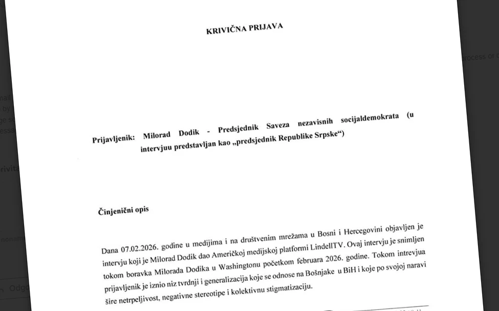 Dodik prijavljen Tužiteljstvu zbog mržnje, razdora i netrpeljivosti